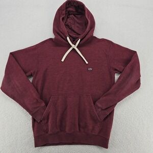 Billabong Recycler Pullover Hoodie Burgundy Heather Mens Size S